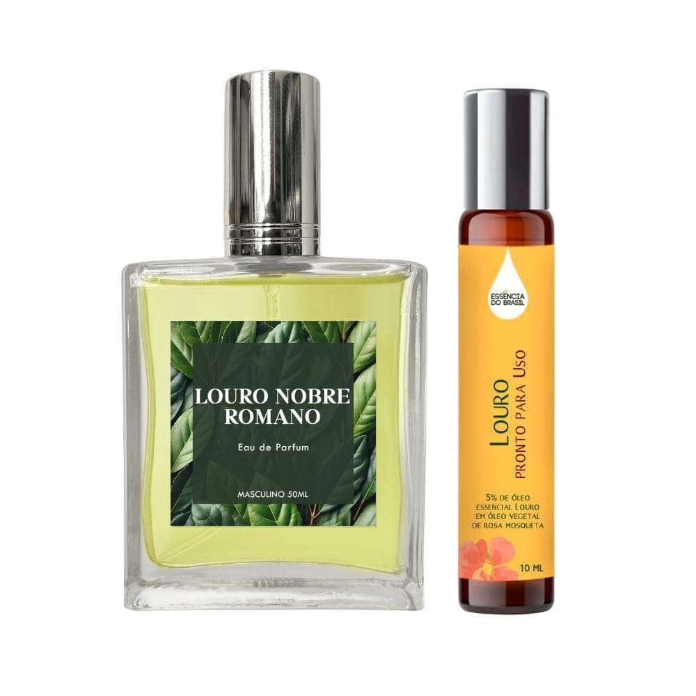 Perfume Louro Nobre Romano Homem 50Ml + Óleo Essencial 10Ml