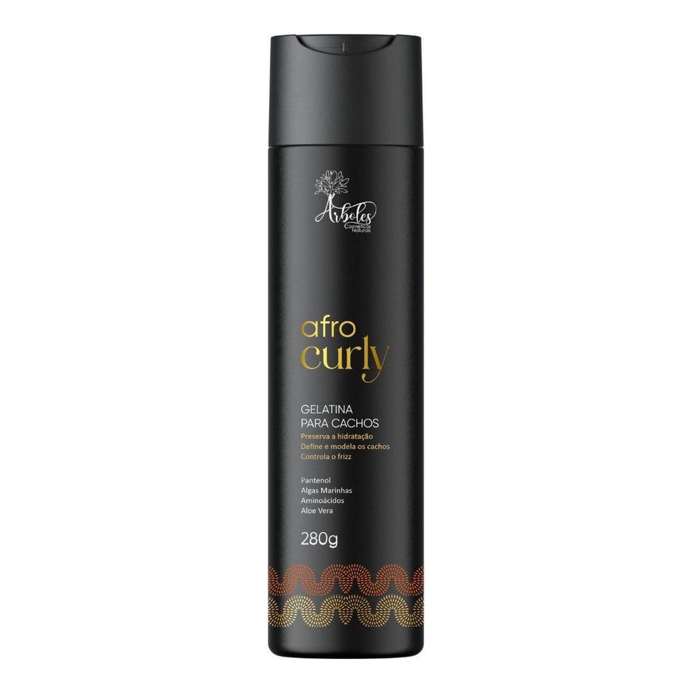 Gelatina De Cachos Naturais Afro Curly 280G