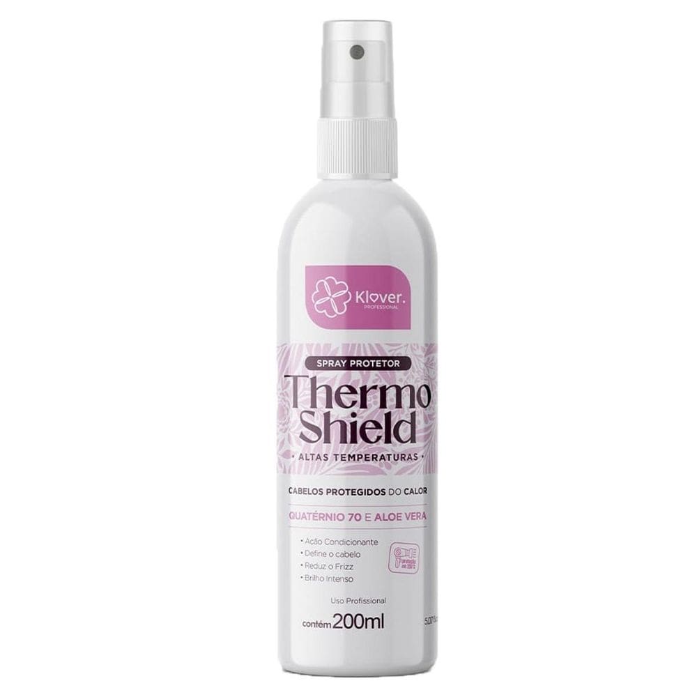 Spray Anti Termico Tratamento Protetor Pos Escova Manga Rosa