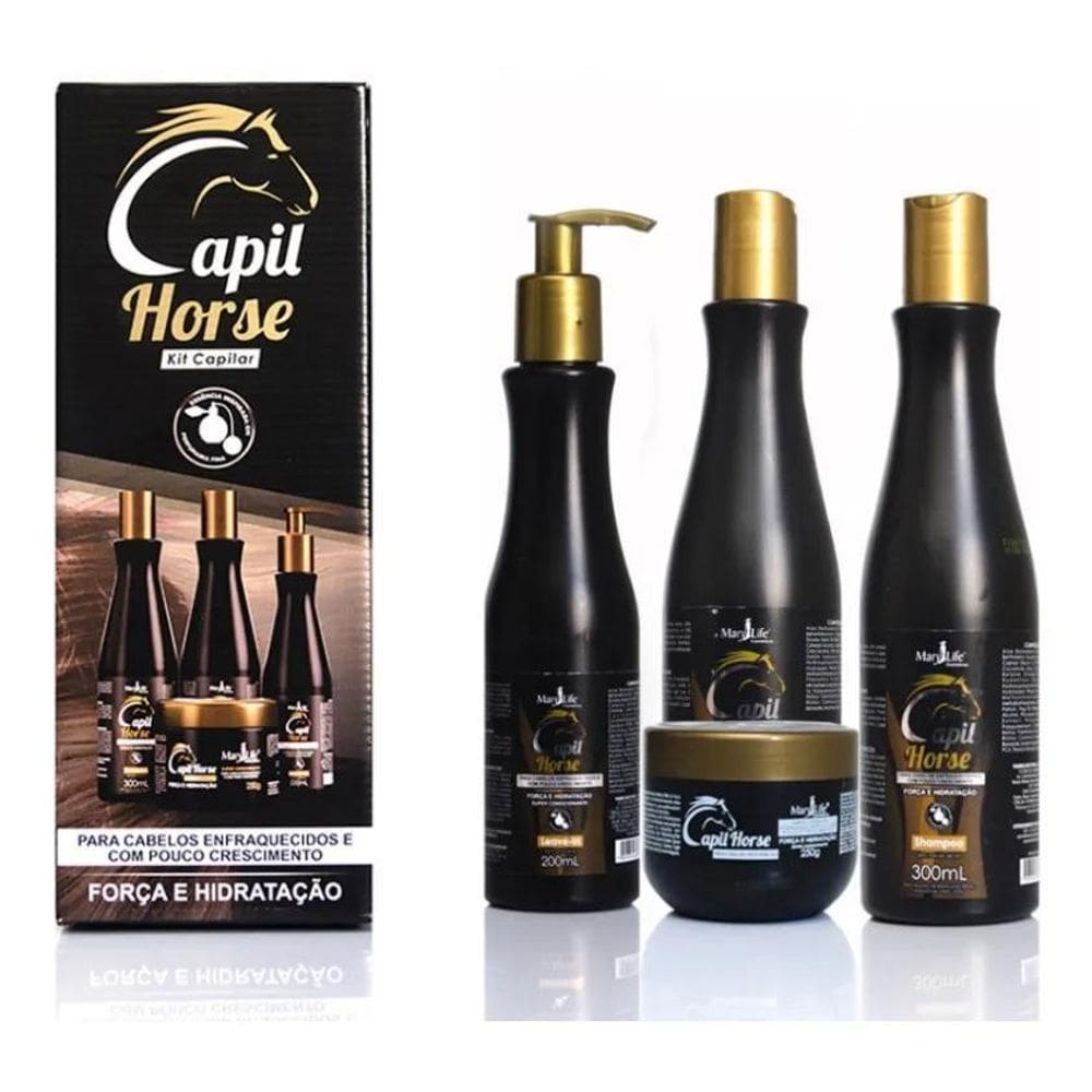 Crescimento Crina De Cavalo Capil Horse