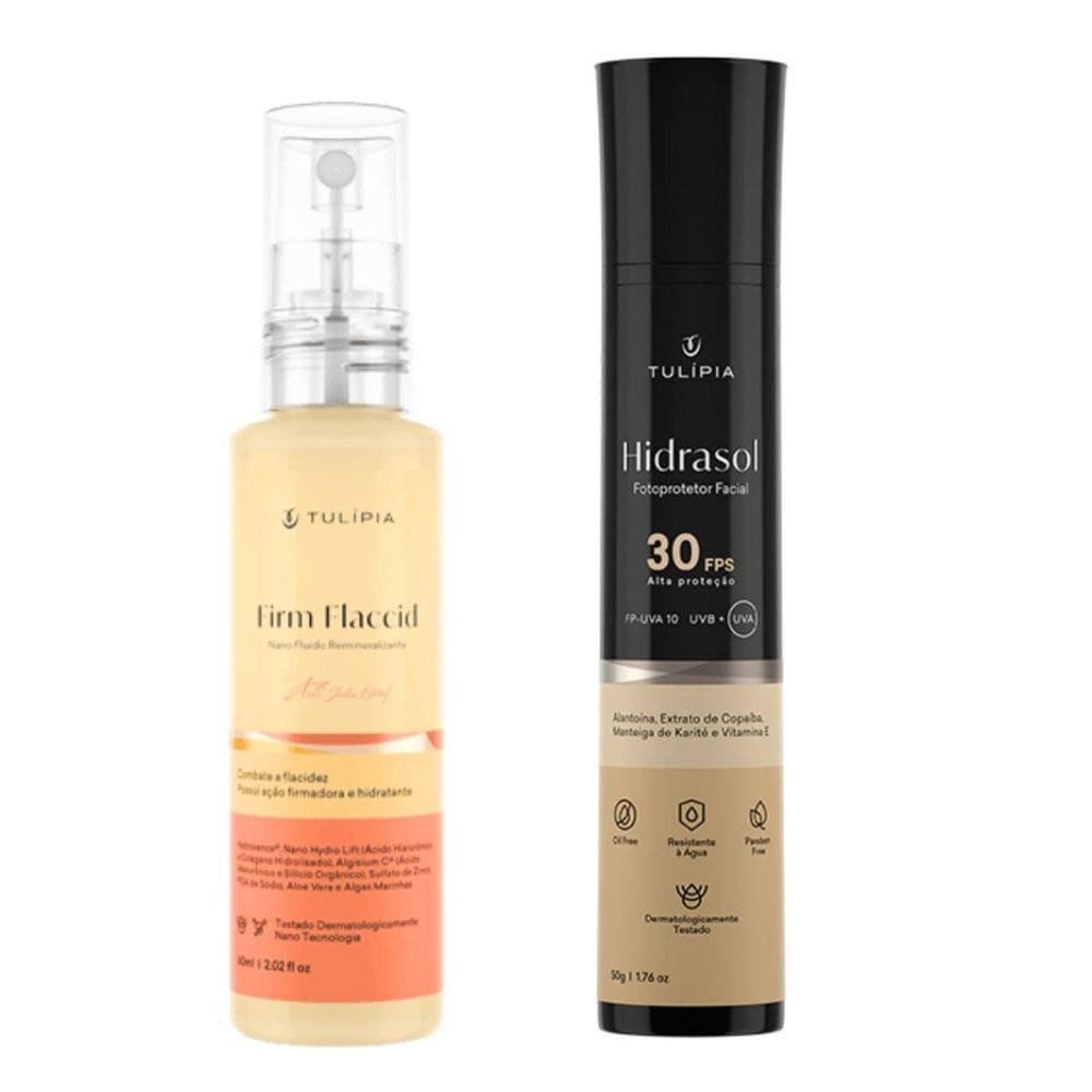 Kit Pós Sol Facial E Corporal Protetor Solar Fps30 E Fluido