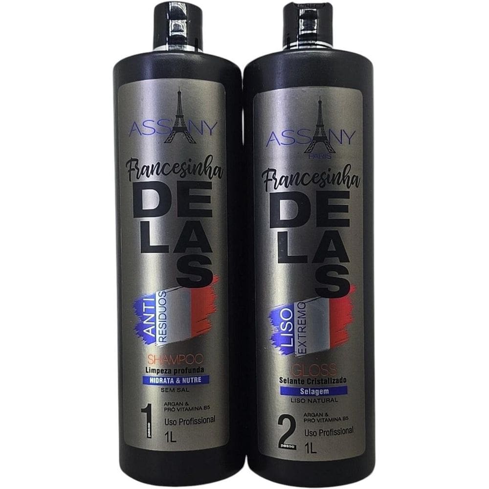 Tratamento Anti Frizz Francesinha Sh 1 L Gloss 1 L