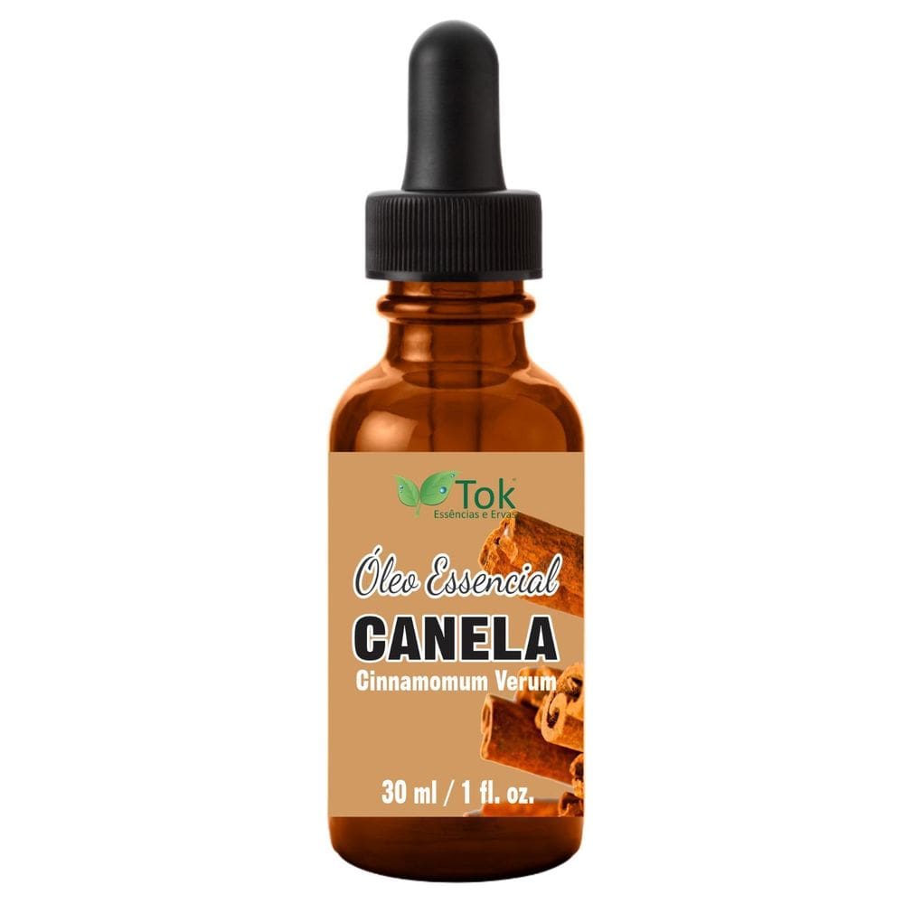 Óleo Essencial Canela - Tok Essências - 30Ml