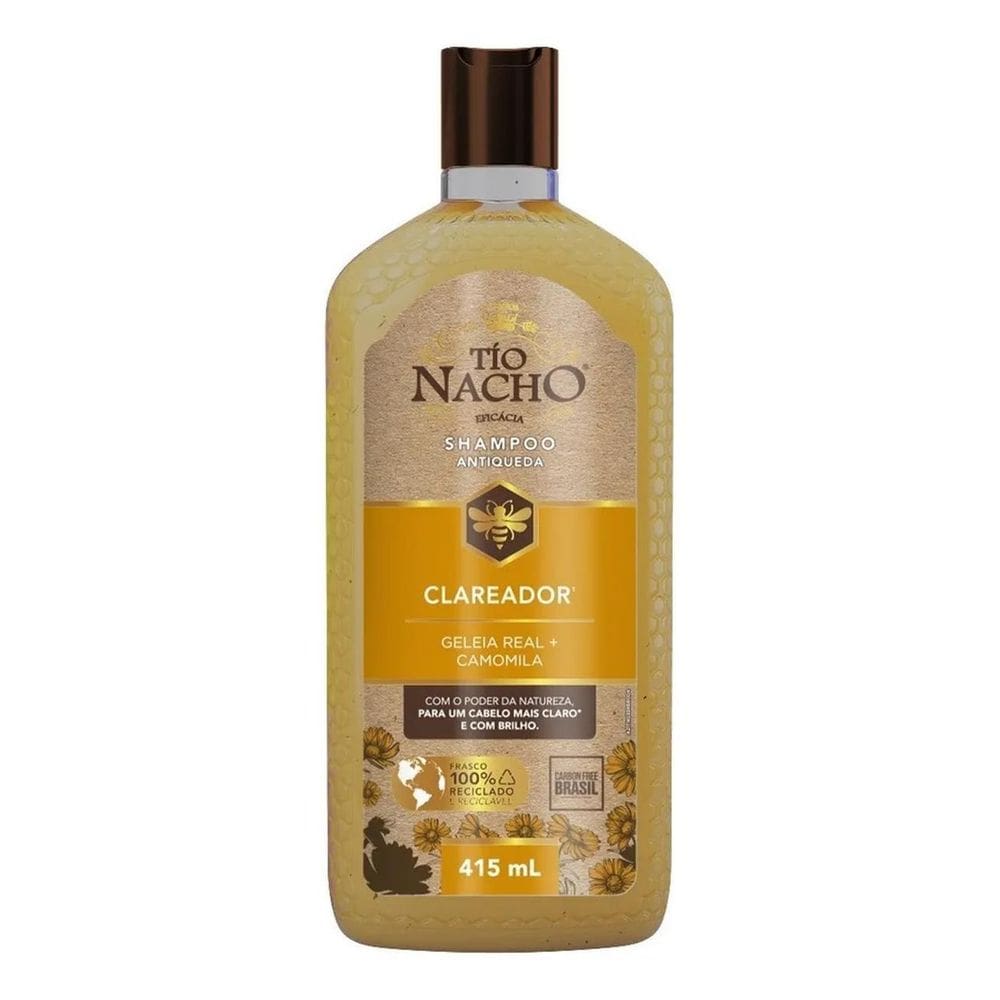 2X Tío Nacho Antiqueda Clareador 415Ml Shampoo