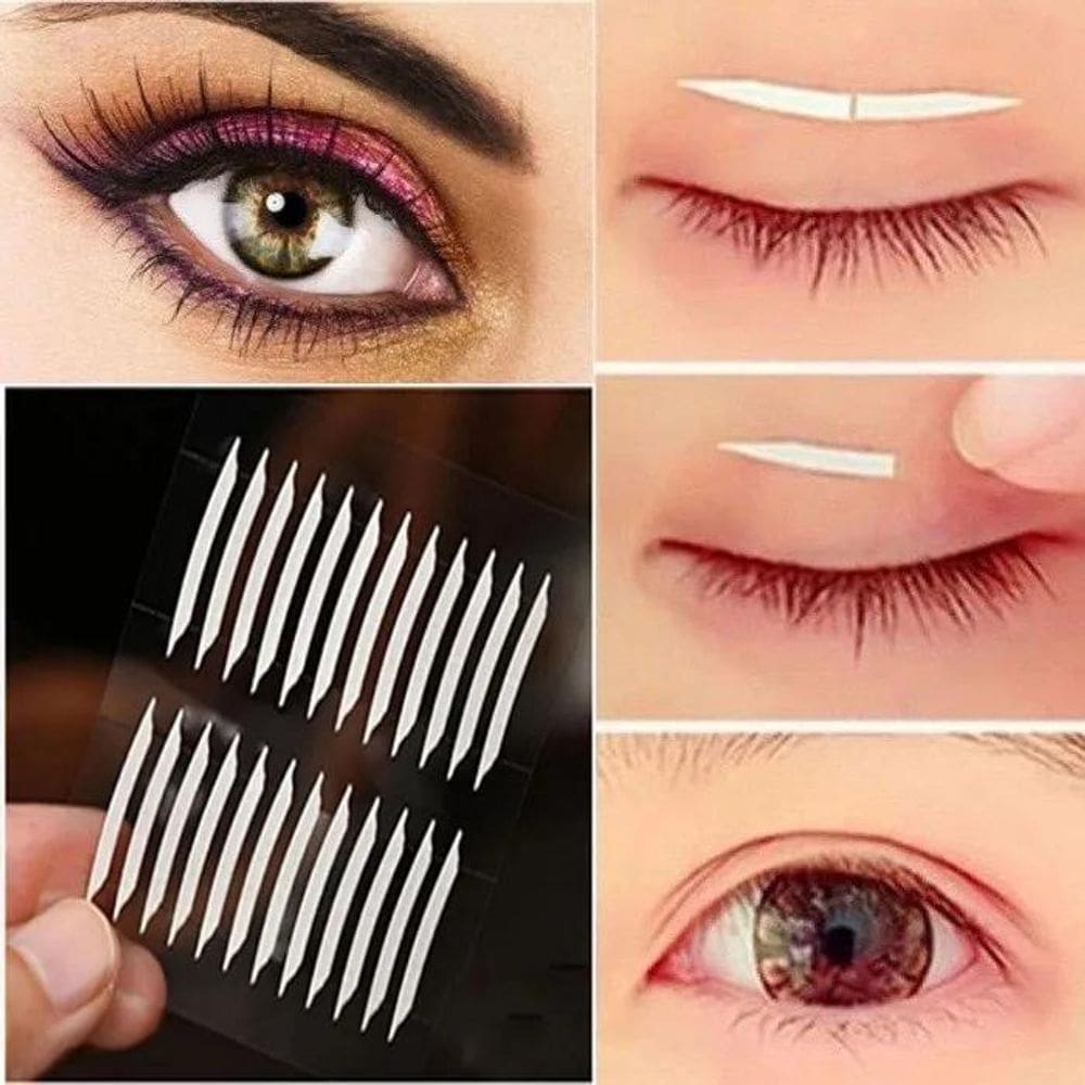 2X Adesivo Dupla-Face Fita Levantar Pálpebra Caida 48Un + Pi