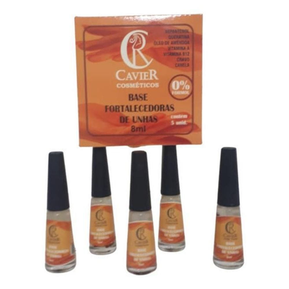 Base Fortalecedora De Unha 0% Formol - 5 Unidades