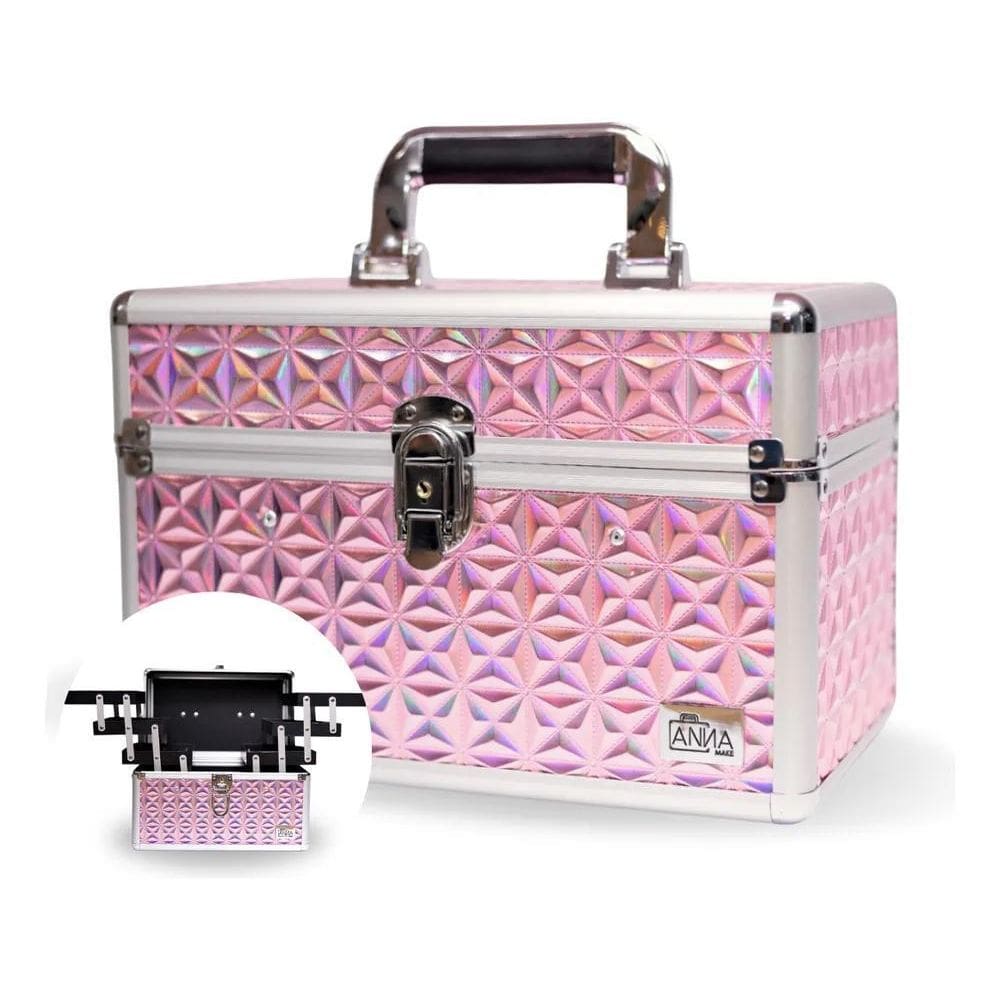 10X Maleta De Maquiagem Anna Make R210 Vazia R