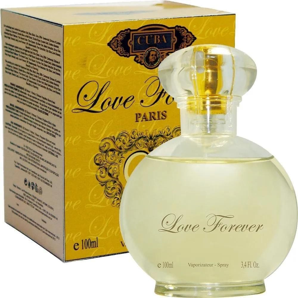 2X Perfume Feminino Cuba Love Forever Deo Parfum 100Ml