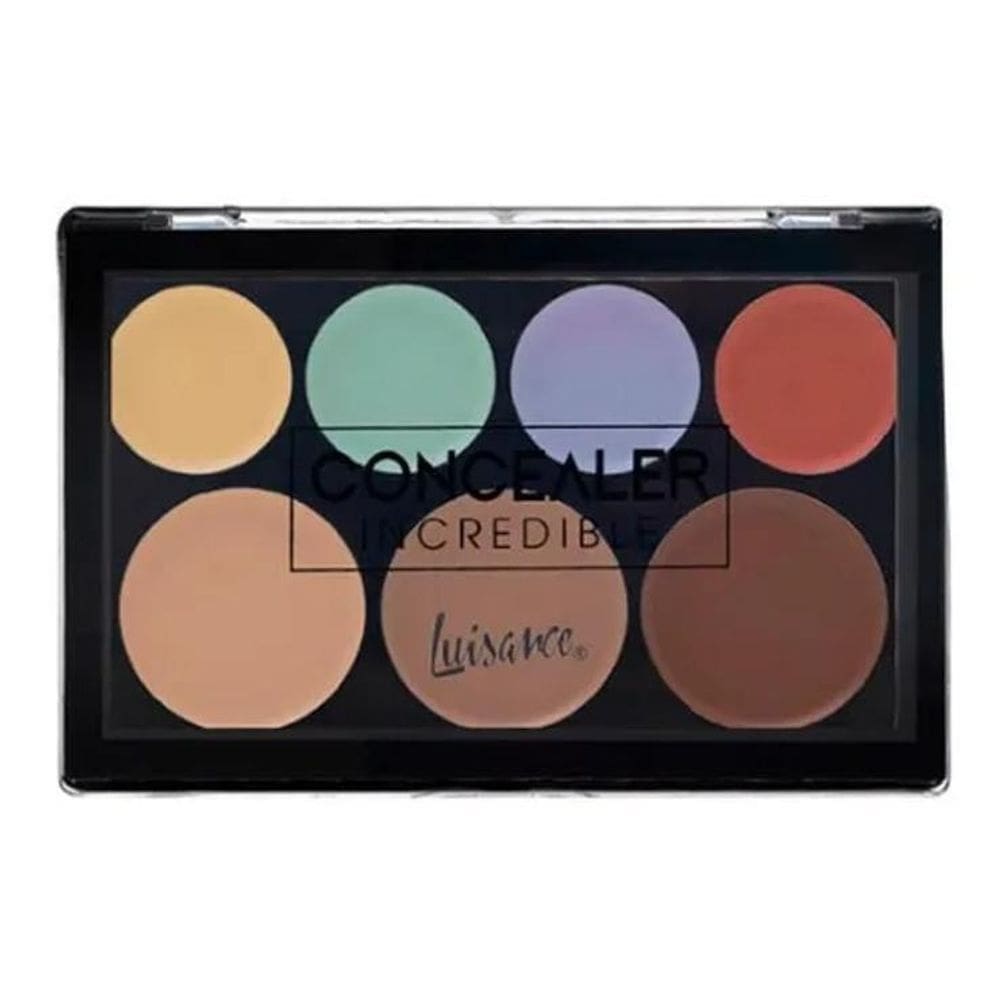 3X Paleta De Corretivo Incredible Concealer Luisance L3099 T