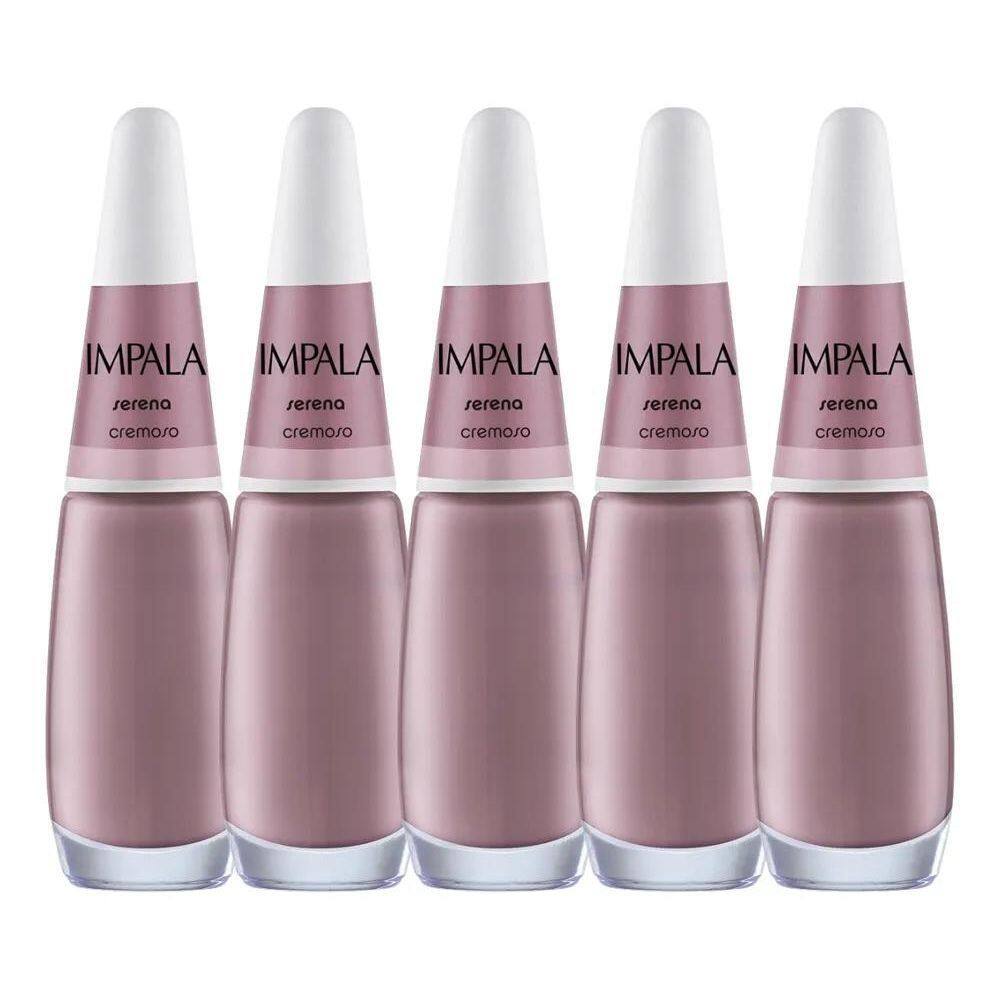 10X Esmalte Impala Serena Nude Coleção Cores Da Sua Moda 2