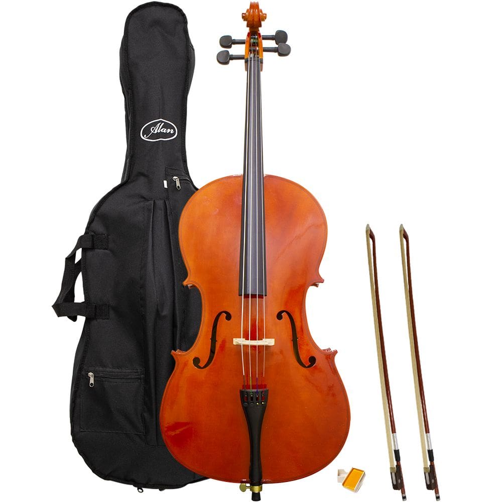 Violoncelo AL 1210 3/4 com Arco Extra Alan