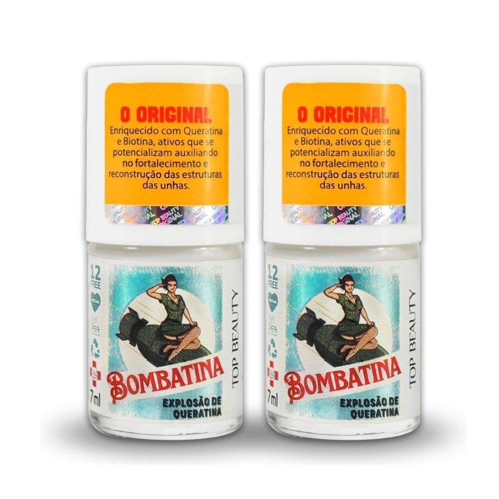 2 Base Bombatina Explosão De Queratina: Crescimento E Força