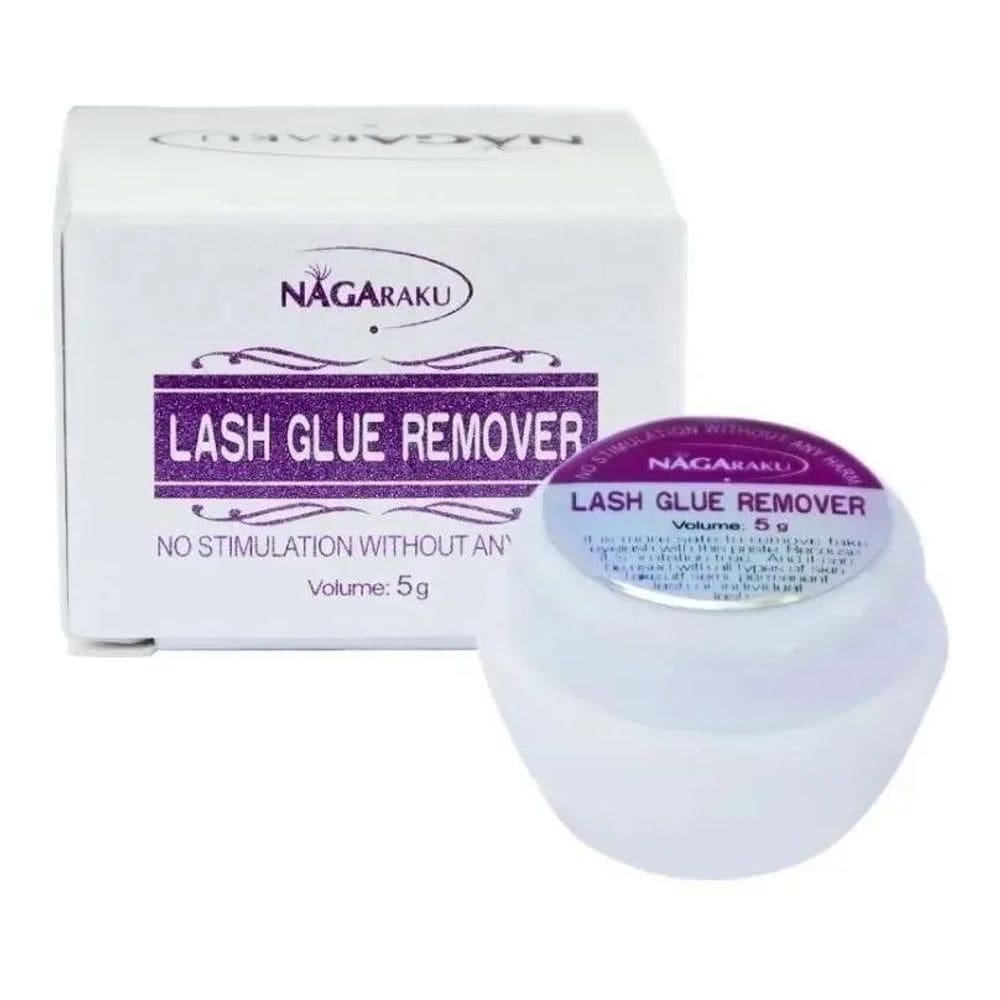2X Removedor Nagaraku Creme 5G De Cola Alongamento De Cilios