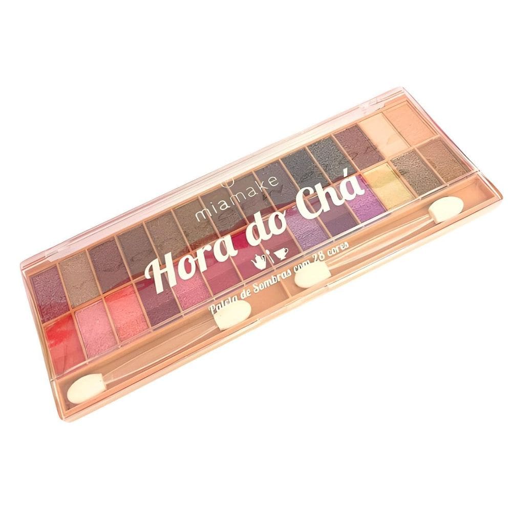 Sombra Para Olhos 28 Cores Paleta De Sombras 28G Hora Do Chá