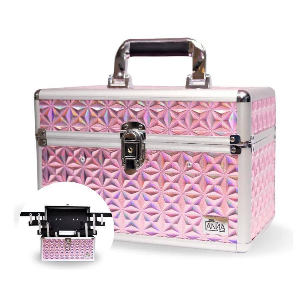 10X Maleta De Maquiagem Anna Make R210 Vazia R