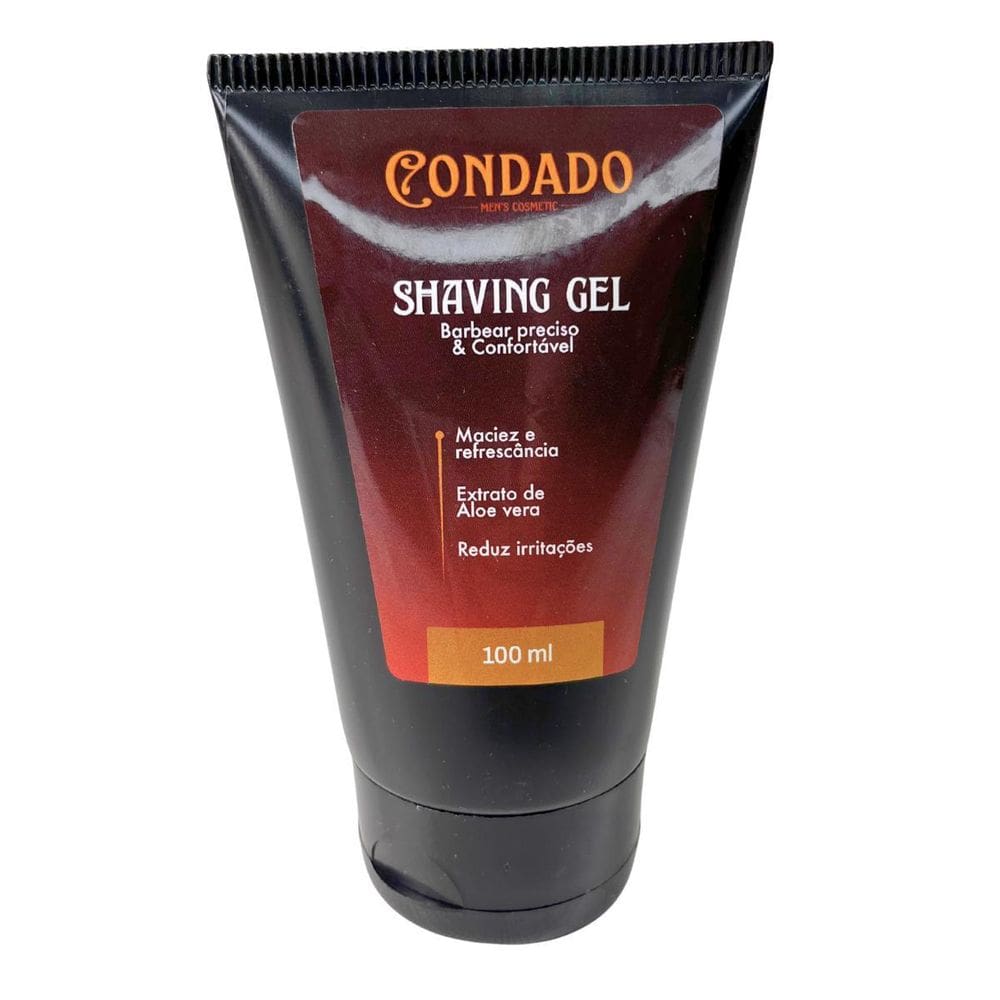 Gel Shaver Fazer Barba Pezinho Navalhado Barbearia Condado