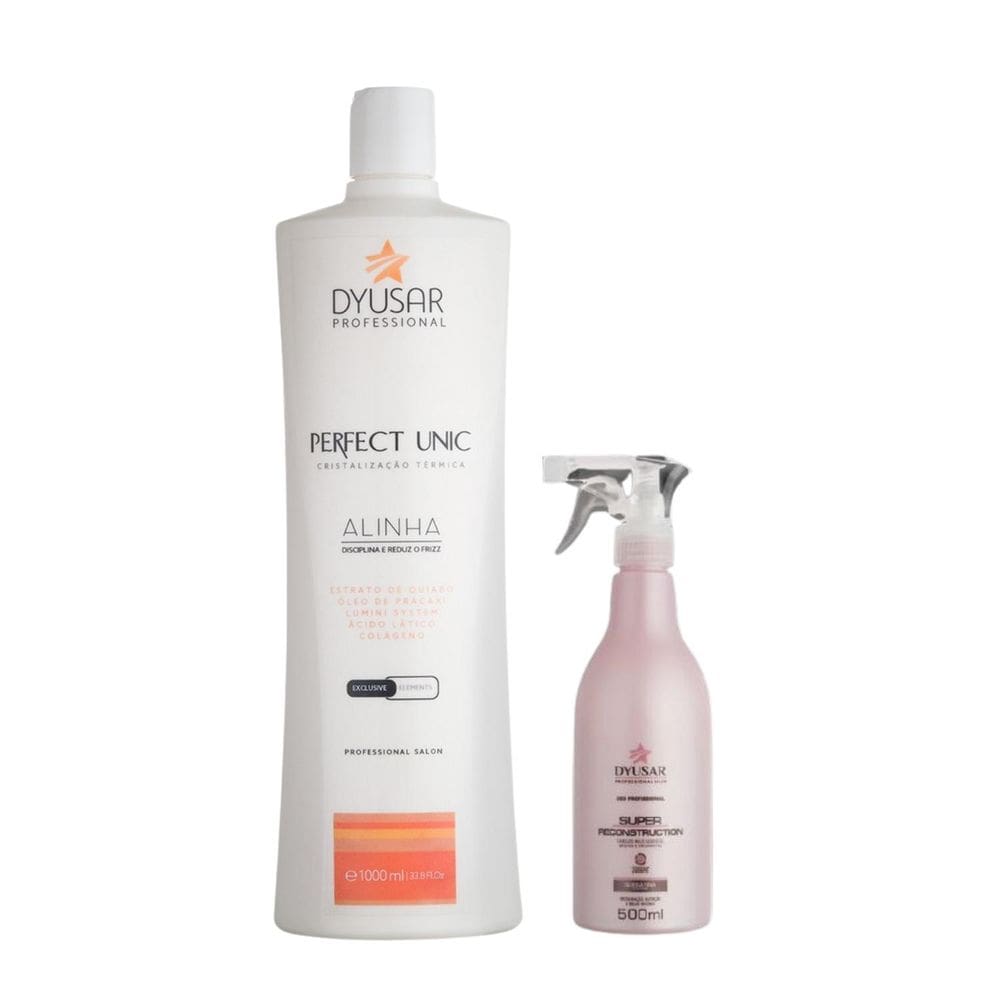 Másc. Reestruturadora Unicplastia 1L + Queratina 500Ml