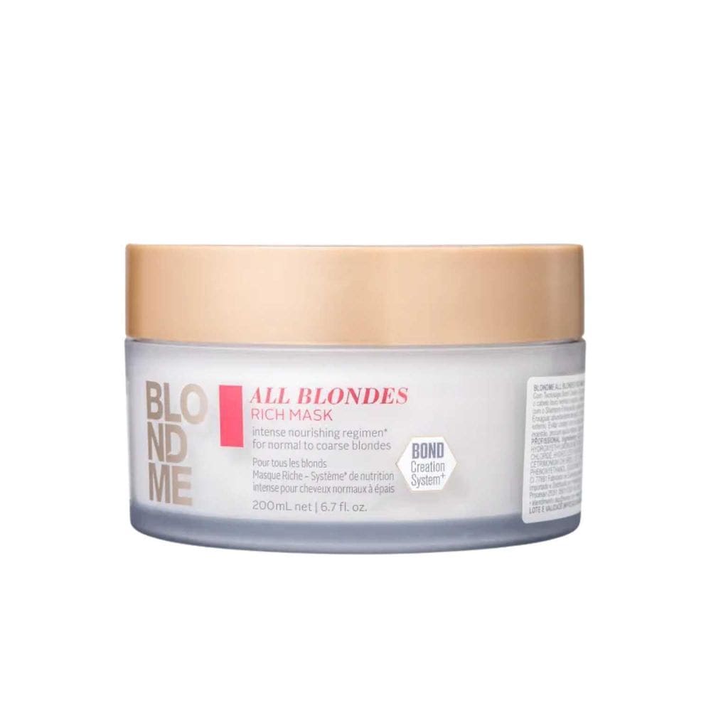 Máscara Capilar Schwarzkopf All Blondes Rich Mask 200Ml