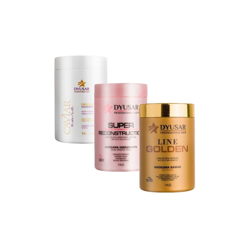 Cronograma Capilar Nutrição Reconstrução E Hidratação Dyusar