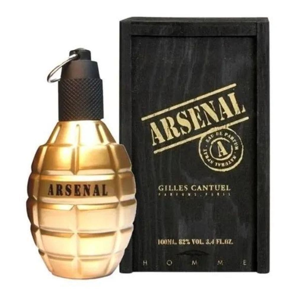 Arsenal Gold Eau De Parfum Edp 100Ml Masculino Origina