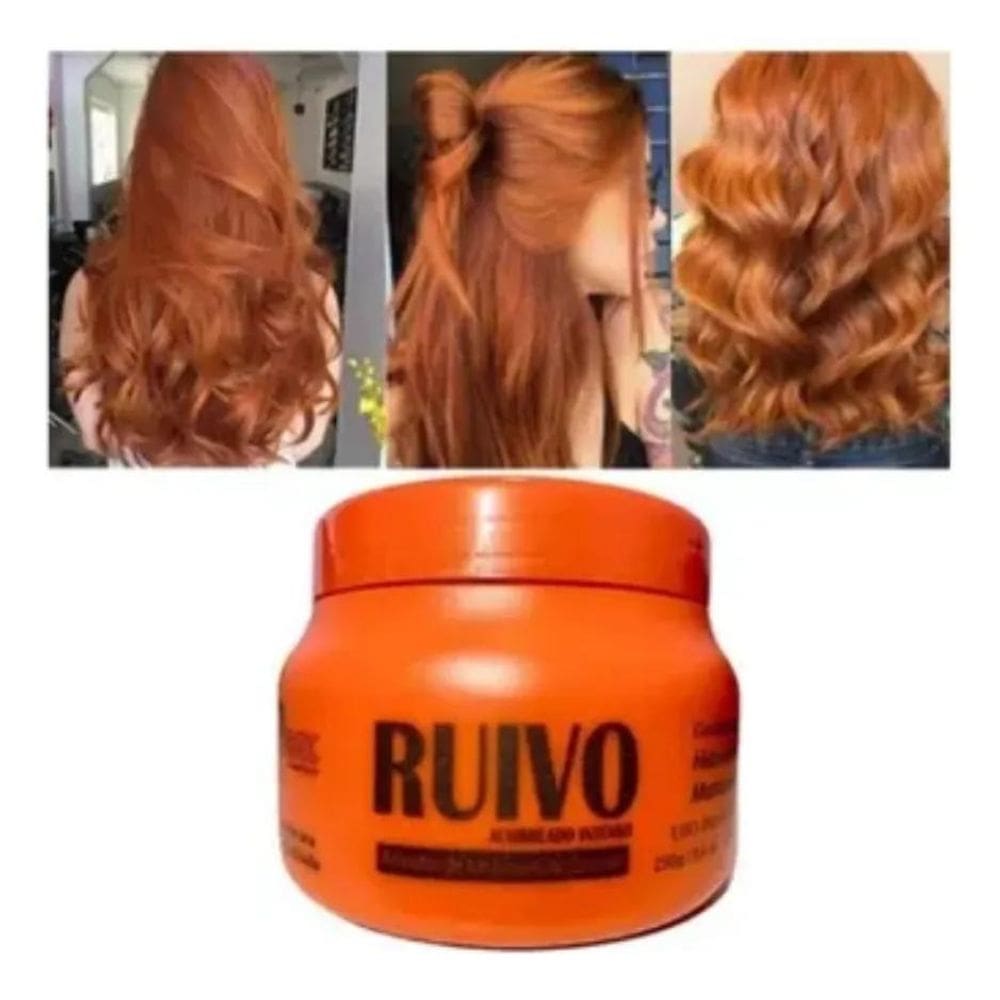 10X Máscara Matizadora Ruivo Acobreado Intenso Mairibel 250