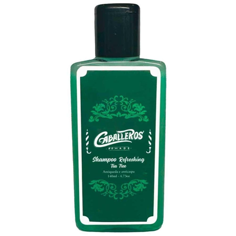 Shampoo Refreshing Tea Tree Antiqueda E Anticaspa Caballeros