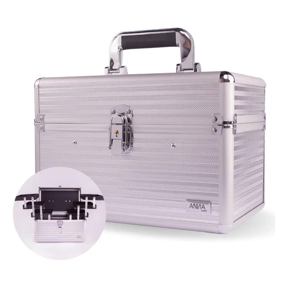 2X Maleta De Maquiagem Anna Make R210 Vazia Pra
