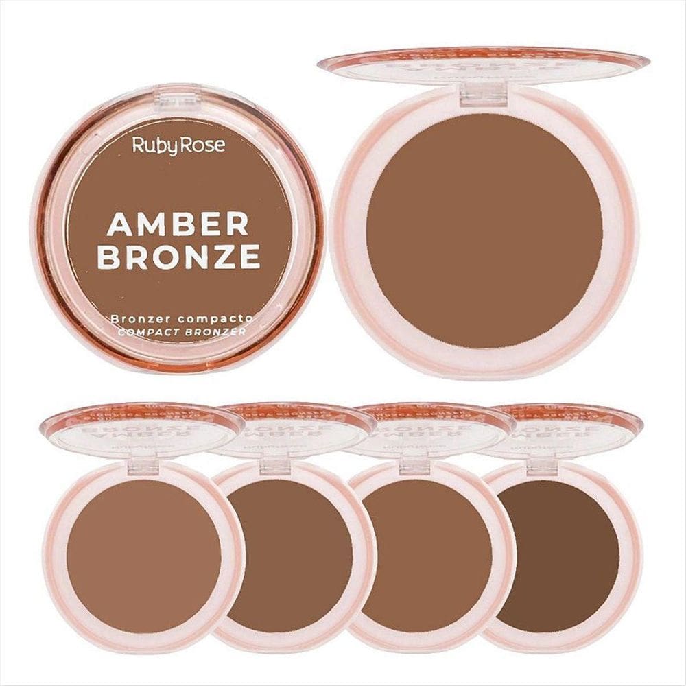 Ruby Rose Bronzer Compacto Amber Hbm202 7G