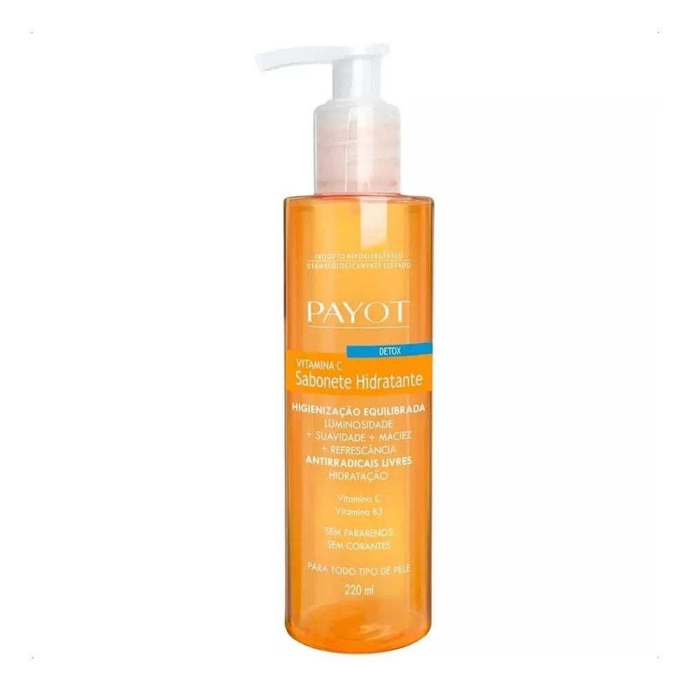 2X Sabonete Hidratante Facial Detox Vitamina C Payot 220Ml