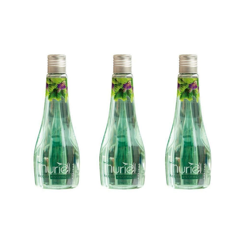 Colonia Muriel Acqua Essence 250Ml Alfazema - Kit C/3Un