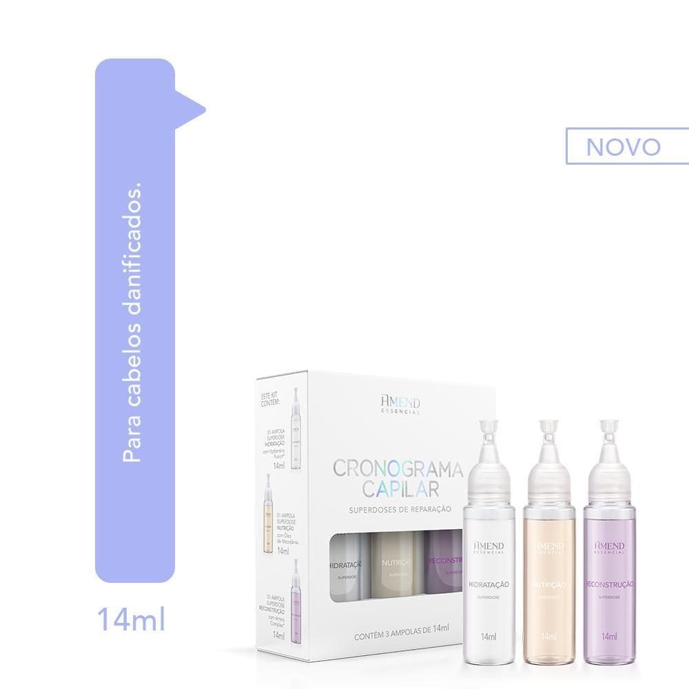 Cronograma Capilar Amend Essencial Superdoses De Reparação