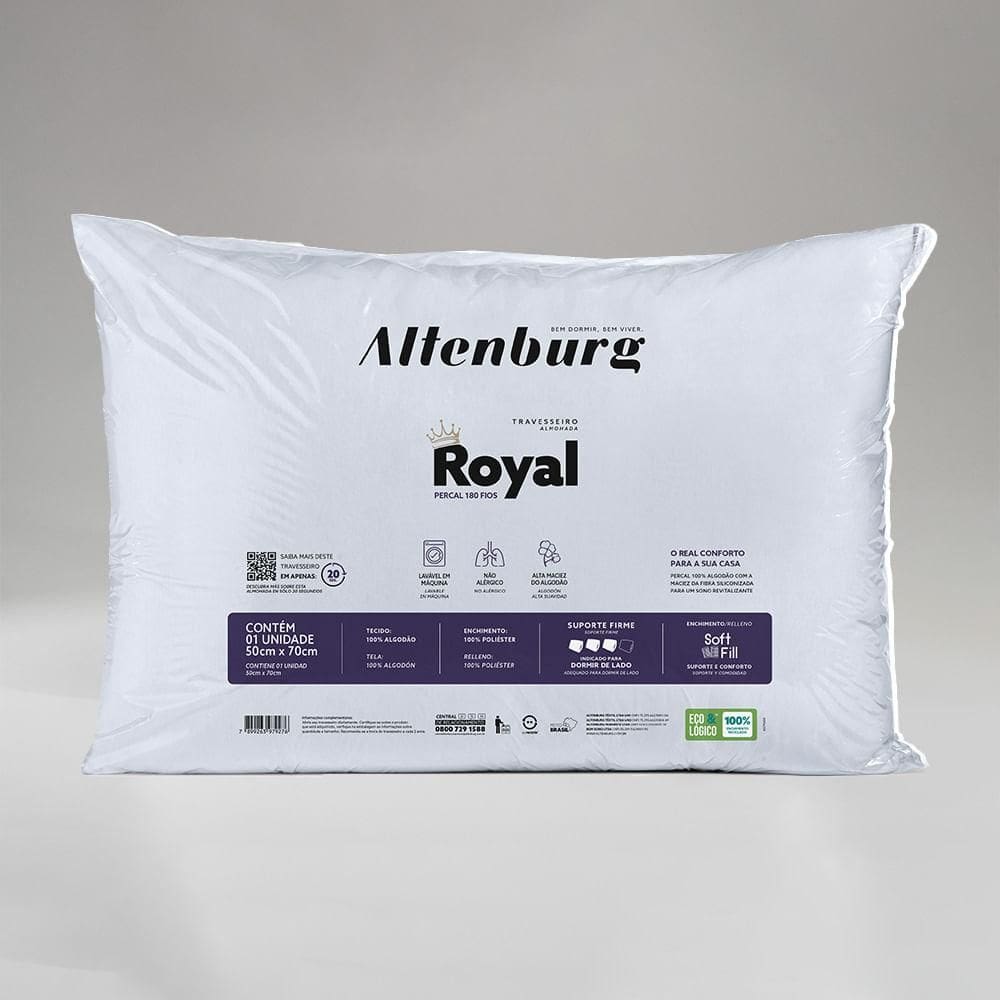 Travesseiro Altenburg Royal 50cm x 70cm