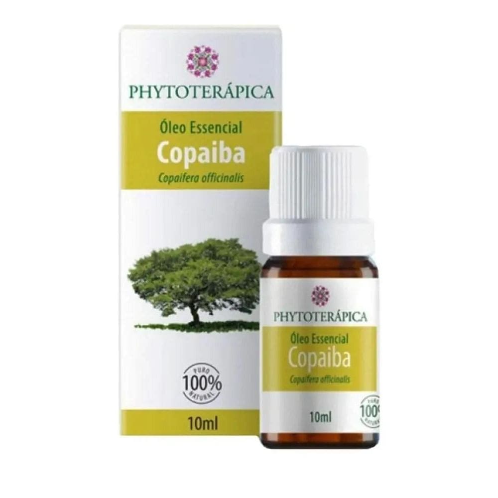 10X Óleo Essencial De Copaiba 100% Puro E Natural