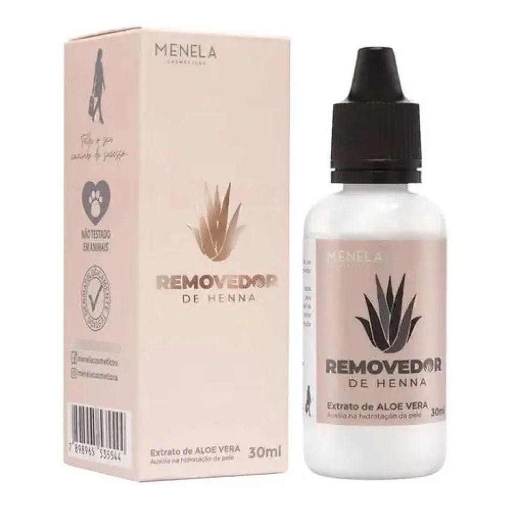 Removedor De Henna Menela 30 Ml