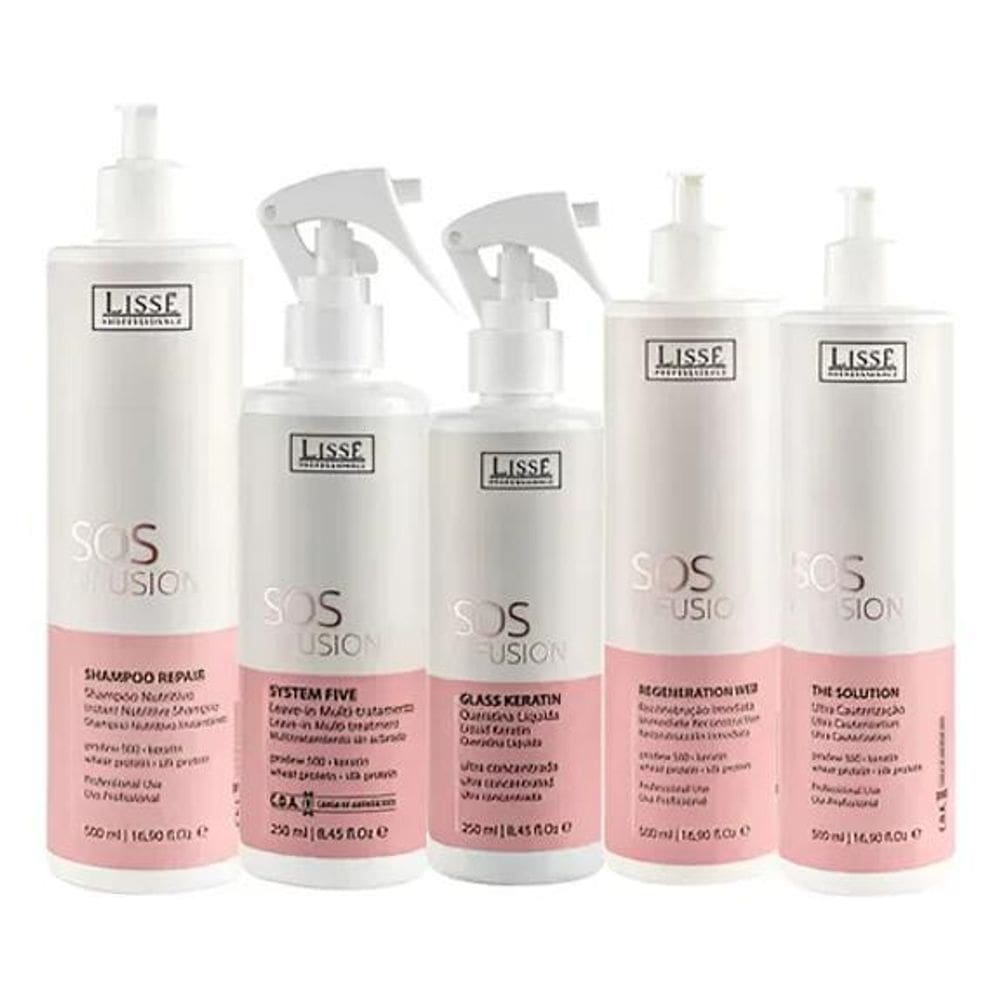 Lisse Kit Reconstrução 5 Passos