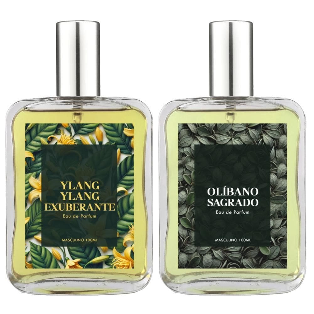 Perfume Masc. Ylang Ylang Exuberante E Olíbano Sagrado 100Ml