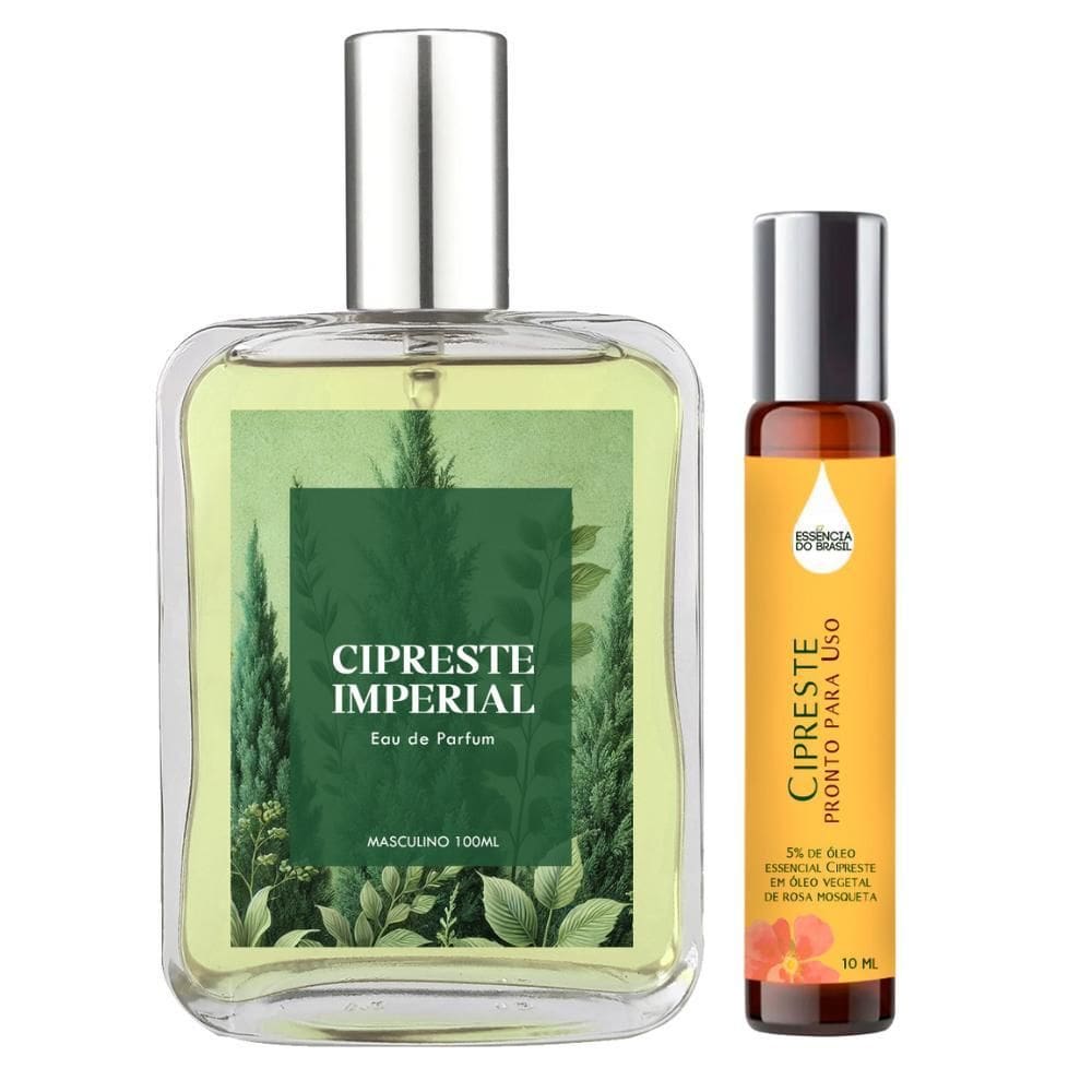 Perfume Cipreste Imperial Homem 100Ml + Óleo Essencial 10Ml