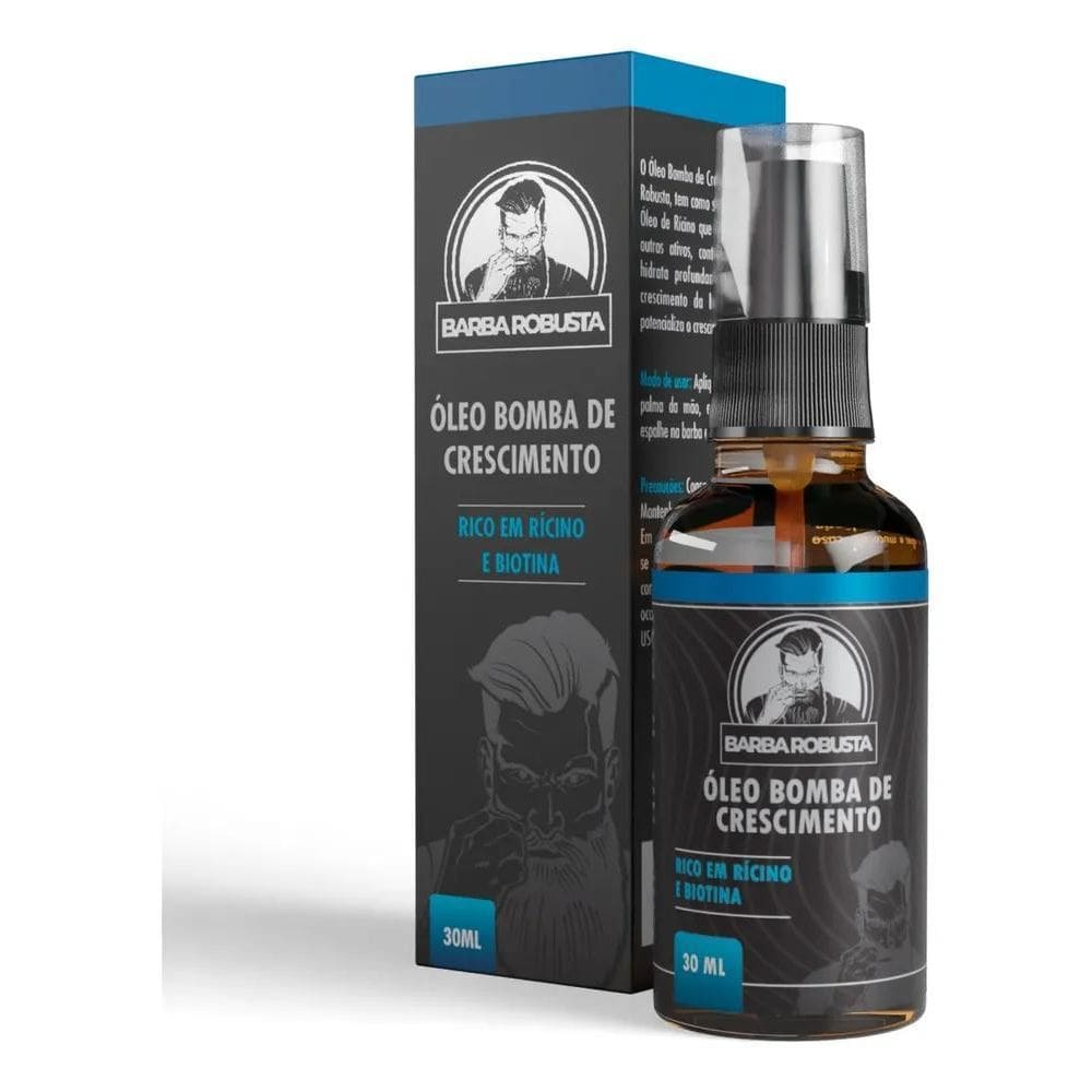 5X Óleo Para Barba De Hidratante E Modelador Barba Robusta