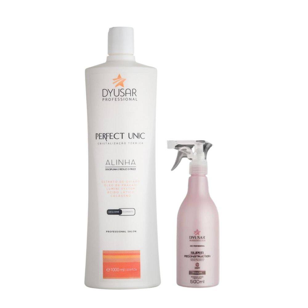 Másc. Reestruturadora Unicplastia 1L + Queratina 500Ml