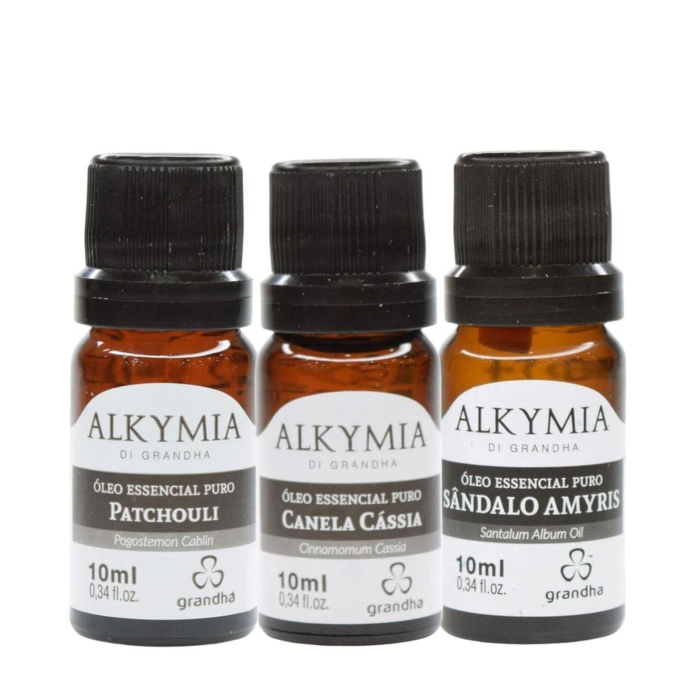 Kit Relaxa Corpo - Óleos Essenciais Alkymia Di Grandha