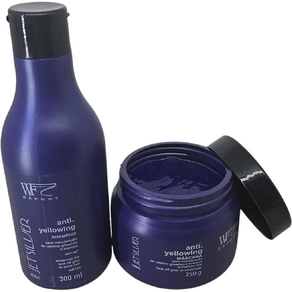 Kit Cliente Shampoo 300Ml - Mascara 250G Jet Silver Wf
