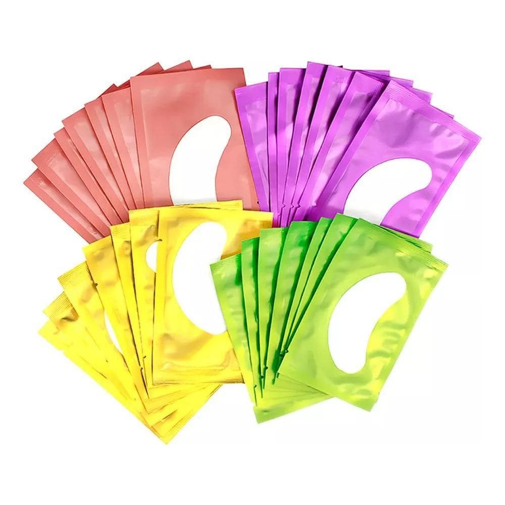 2X 50 Pares Protetor Pálpebra Gel Patch Pad Alongamento Cíli
