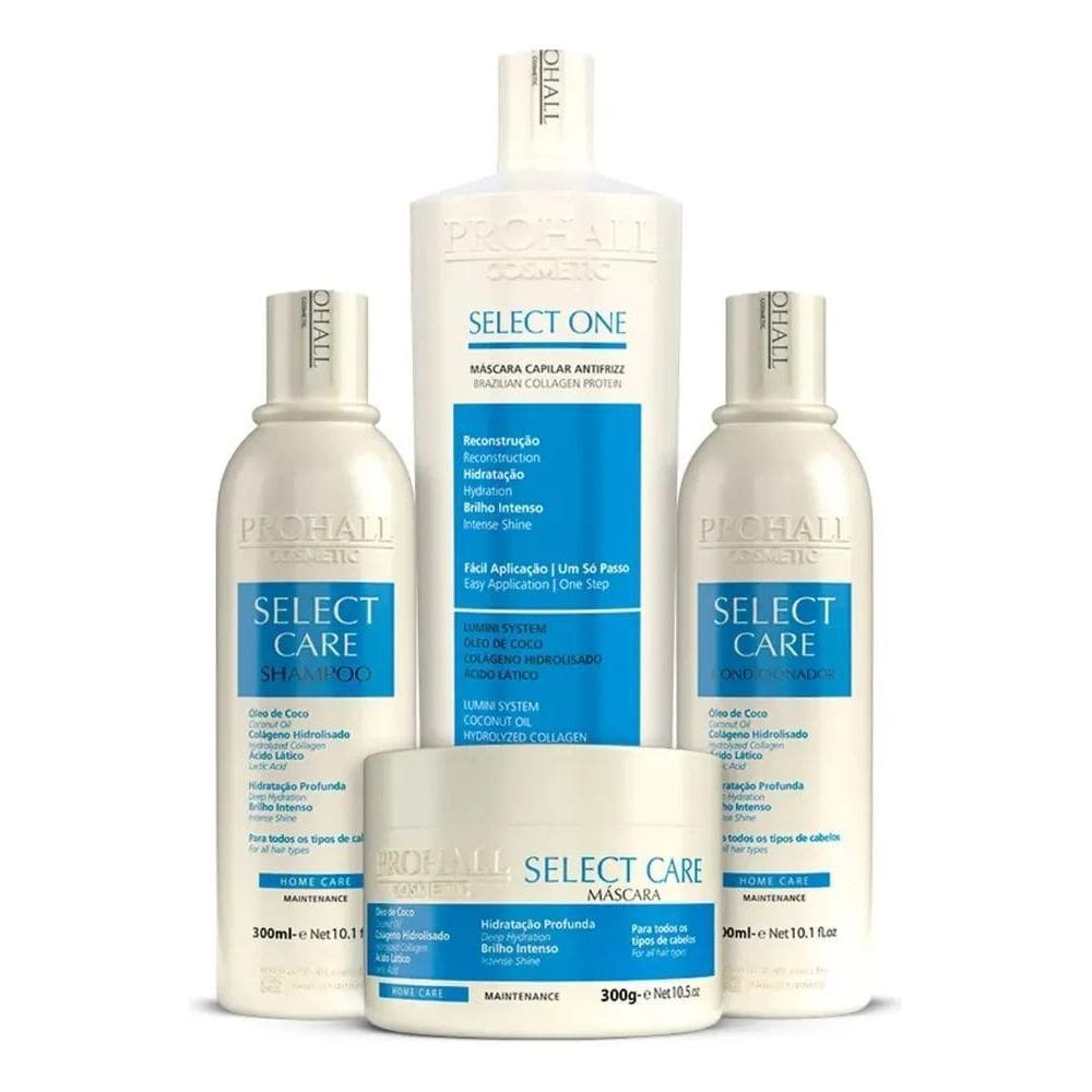 10X Select One 1 Litro + Kit Select Care Pós Química Prohal