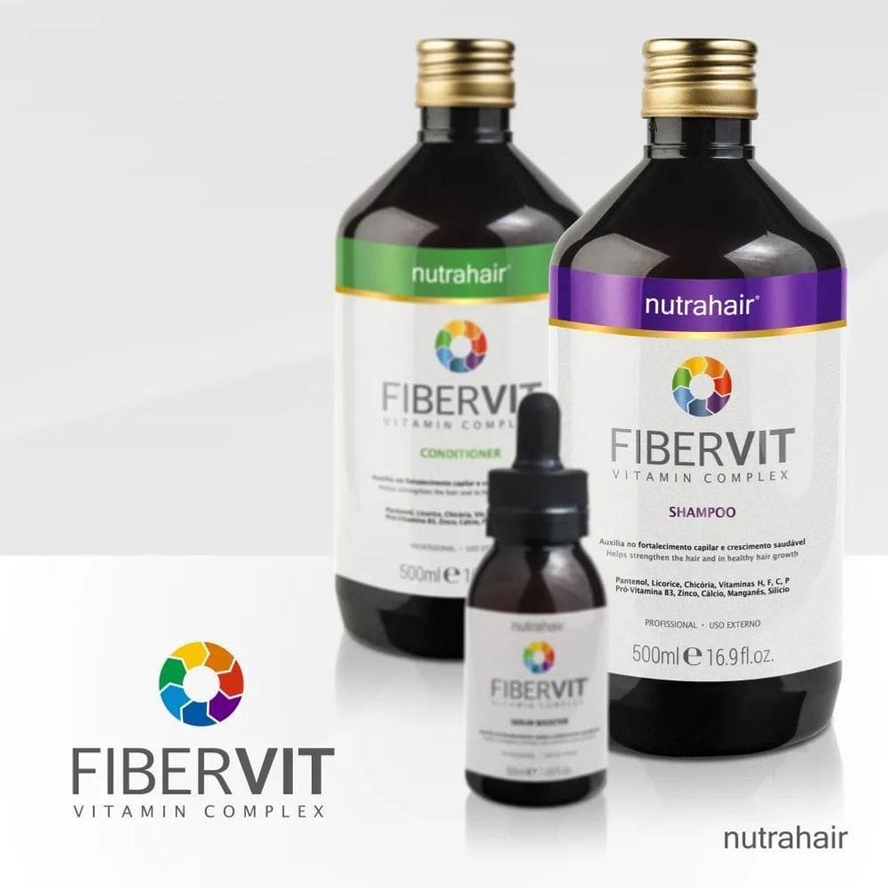 2X Fiber Vit Nutrahair Crescimento E Fortalecimento Dos Cabe