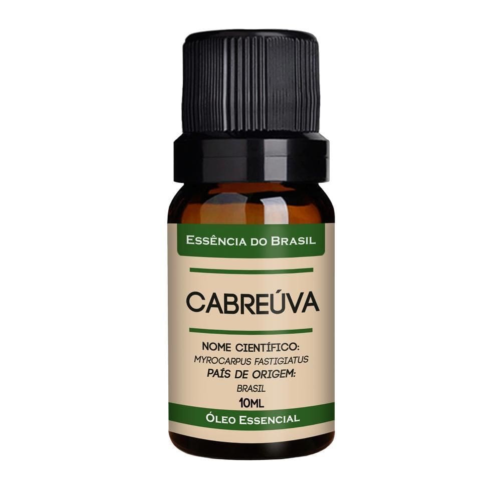 Óleo Essencial De Cabreúva 10Ml Aromaterapia, Natural E Puro