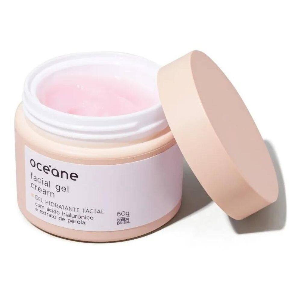 2X Gel Hidratante Facial Com Ext. De Pérola - Océane Momento