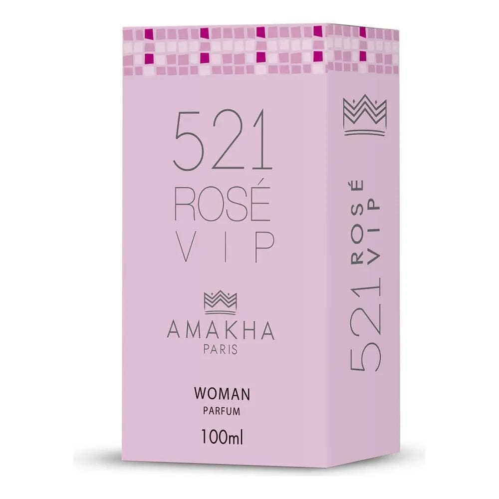 3X Deo Colônia Feminino 521 Vip Rosé 100Ml