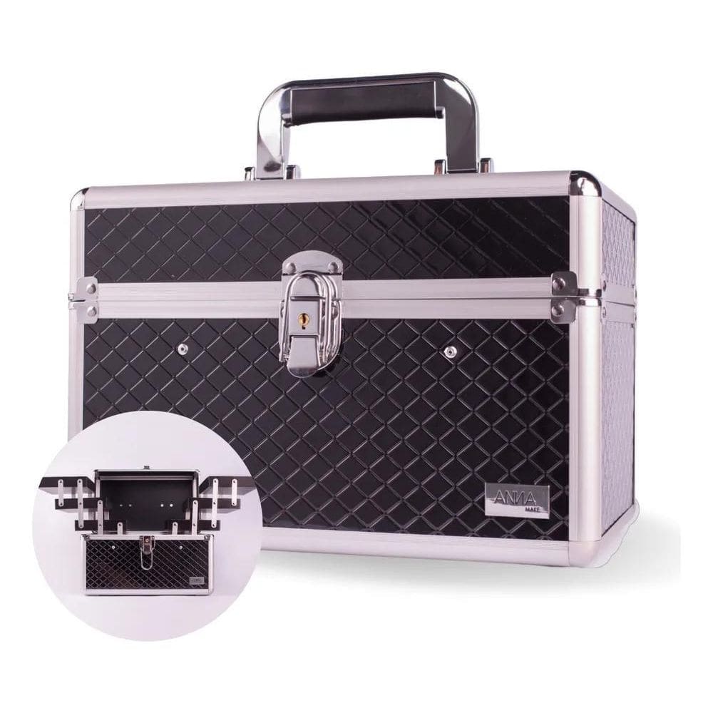 2X Maleta De Maquiagem Anna Make R210 Vazia Pre