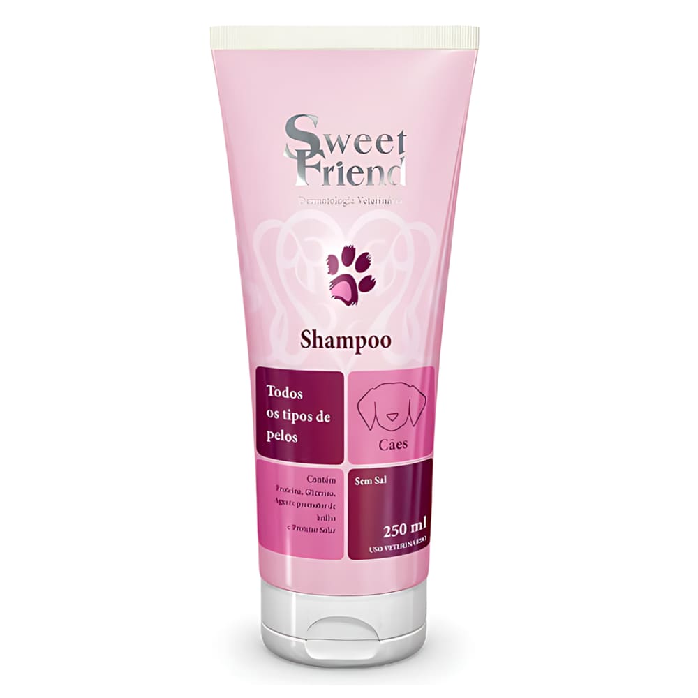 Shampoo Todos Os Tipos De Pelos - 250ml