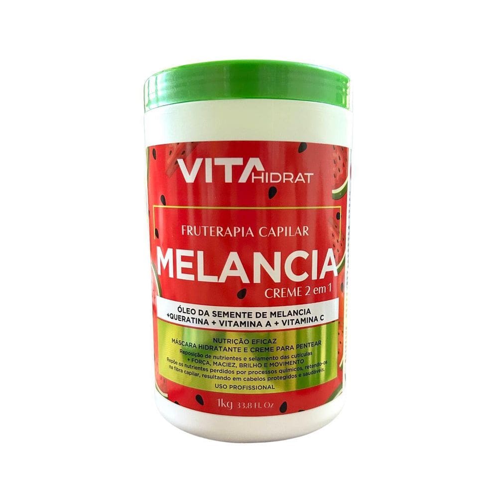 Creme Cabelos Tratados Vitahidrat Melancia Fruterapia